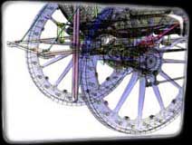 Stephenson's Rocket - Wireframe